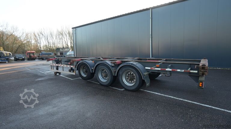 Container transportation Burg Container transport trailer