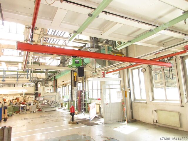 Kranhimmel Kran Hallenkran Portalkran Demag Kranbahn KBK1 500KG 10x6m Zubehör Demag KBK 1/2 KBK2 500Kg + Kettenzug