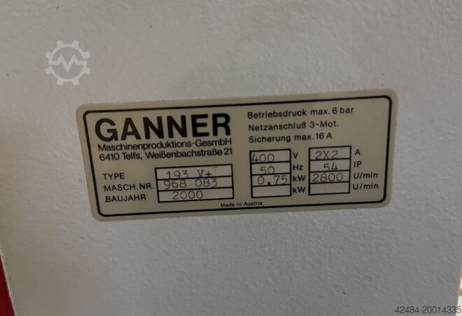 Lochreihen- Dübel- und Beschlagbohrmaschine Ganner 193V +