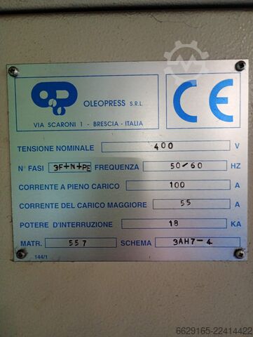 Injection molding machine OLEOPRESS OP/Z 40