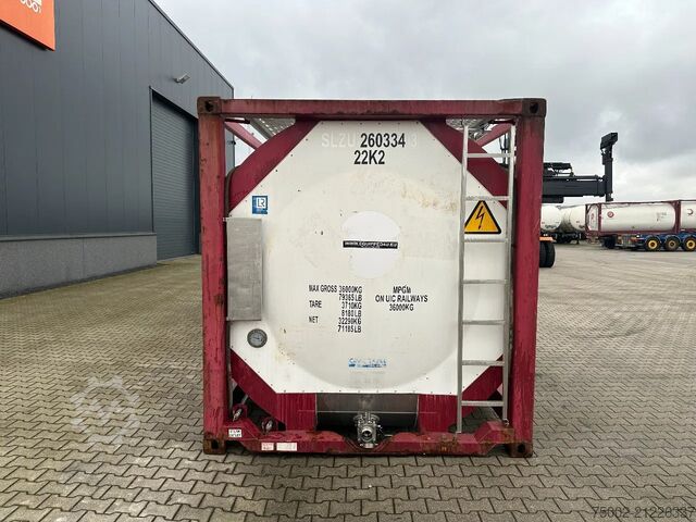 Tankcontainer CIMC FOOD 20FT ISO / 25.930L-1-COMP. / L4BN / UN Por...