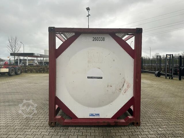 Tankcontainer CIMC FOOD 20FT ISO / 25.920L-1-COMP. / L4BN / UN Por...