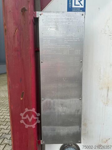 Tankcontainer CIMC FOOD 20FT ISO / 25.920L-1-COMP. / L4BN / UN Por...
