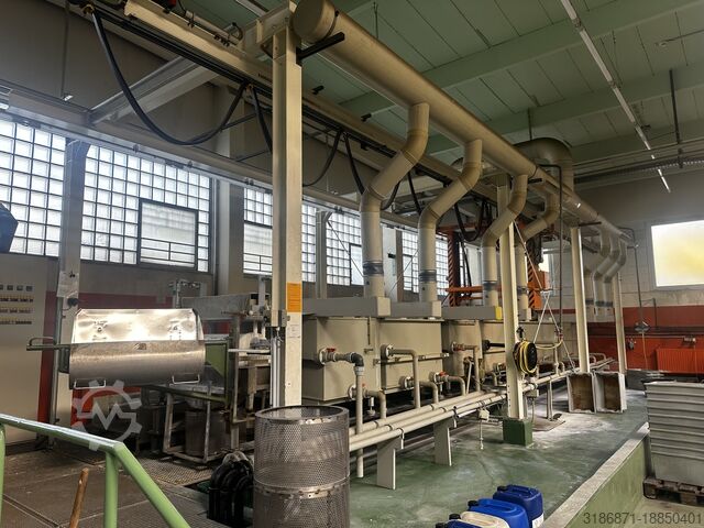Galvanic equipment Driesch Anlagentechnik Aluminium Beize, Zinkanlage