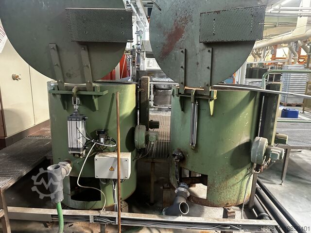 Galvanic equipment Driesch Anlagentechnik Aluminium Beize, Zinkanlage