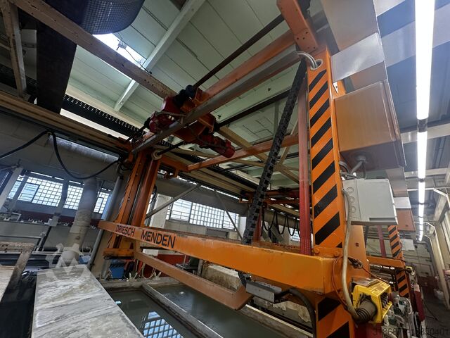 Galvanic equipment Driesch Anlagentechnik Aluminium Beize, Zinkanlage
