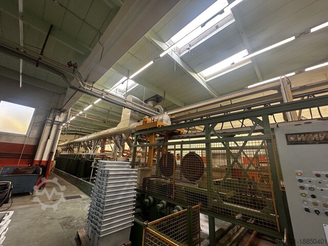 Galvanic equipment Driesch Anlagentechnik Aluminium Beize, Zinkanlage