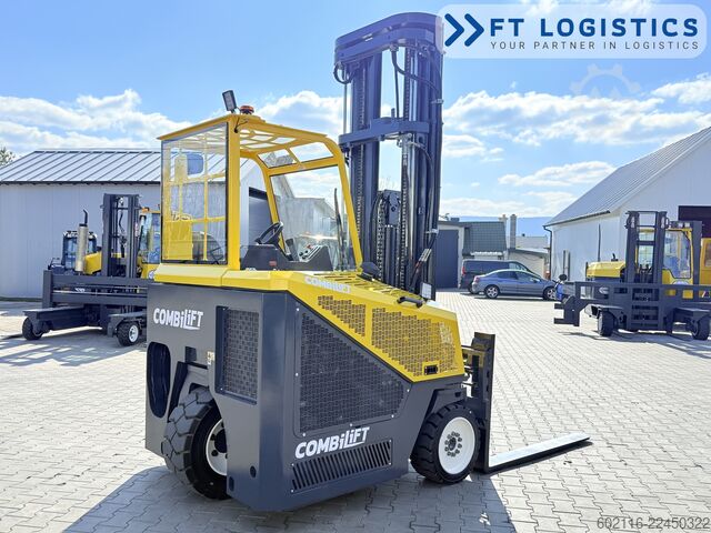 4-way forklift Combilift CB4500 GAS TRIPLEX 6400 FORK POSITIONER