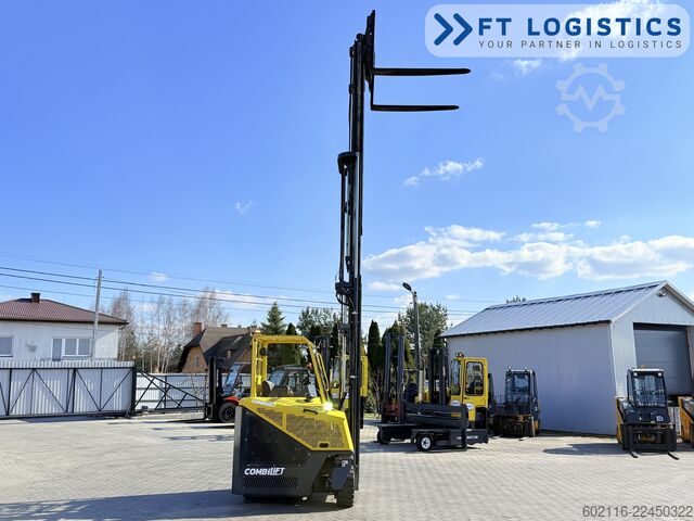 4-way forklift Combilift CB4500 GAS TRIPLEX 6400 FORK POSITIONER