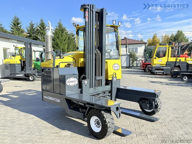 4-way forklift Combilift C5000XL GAS TRIPLEX 6000 EXTENDABLE FORK