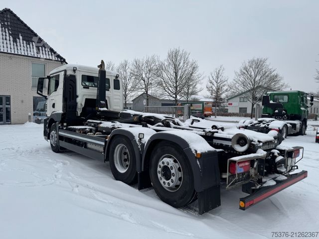 Roll-off tipper truck MAN TGS 26.440 MEILLER RS 2165