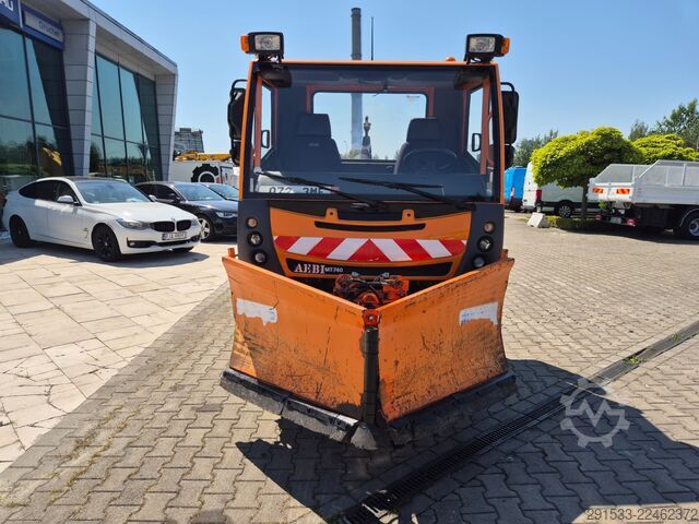 Winter service equipment Aebi Mt 740-S 4X4 Hooklift