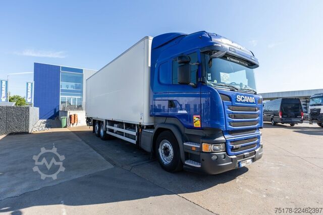 Refrigerated/freezer transport SCANIA R410 6X2+CHEREAU+CARRIER 1150 U MT-TRI-TEMP+DHO...
