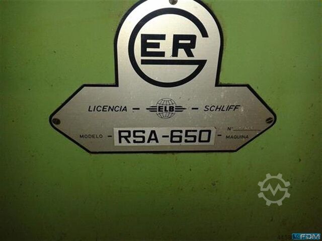 Surface Grinding Machine - Horizontal GER, Spanien Lizenz ELB RSA - 650