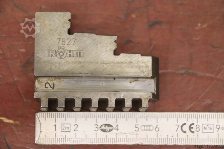 Interchangeable jaws Röhm 7827 Breite 18 mm