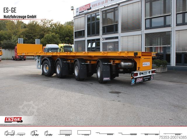 Working platform semitrailer ES-GE 4-Achs-Ballastauflieger
