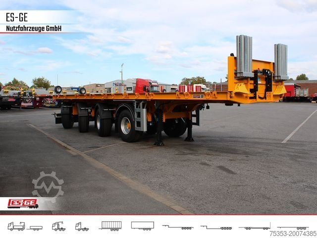 Working platform semitrailer ES-GE 4-Achs-Ballastauflieger