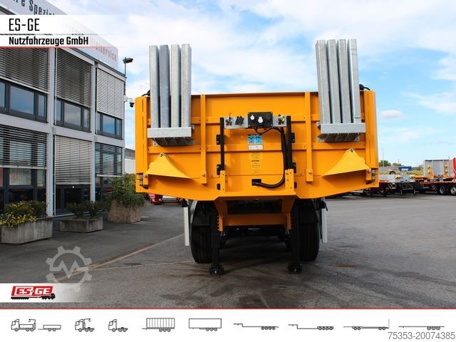 Working platform semitrailer ES-GE 4-Achs-Ballastauflieger