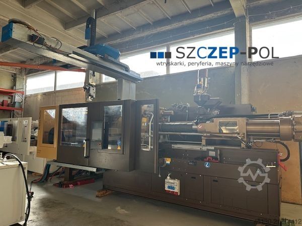 Injection molding machine KraussMaffei KM 250-2000 CX Blue Power