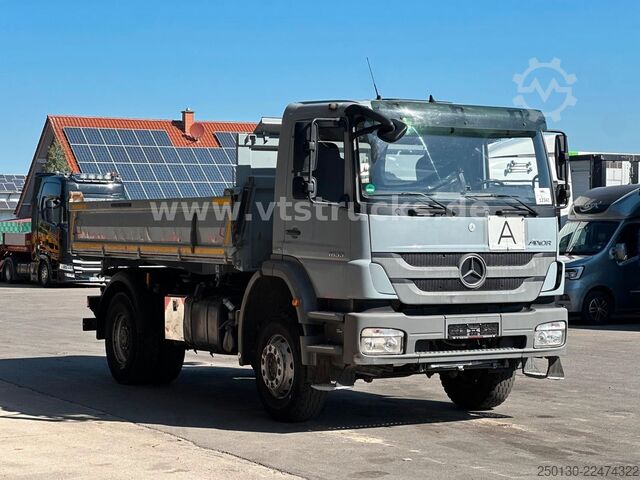 Three-sided tipper truck MERCEDES-BENZ Axor 1833 4x2 MEILLER DSK