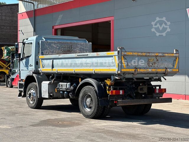 Three-sided tipper truck MERCEDES-BENZ Axor 1833 4x2 MEILLER DSK