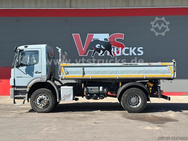 Three-sided tipper truck MERCEDES-BENZ Axor 1833 4x2 MEILLER DSK