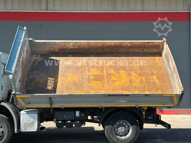 Three-sided tipper truck MERCEDES-BENZ Axor 1833 4x2 MEILLER DSK