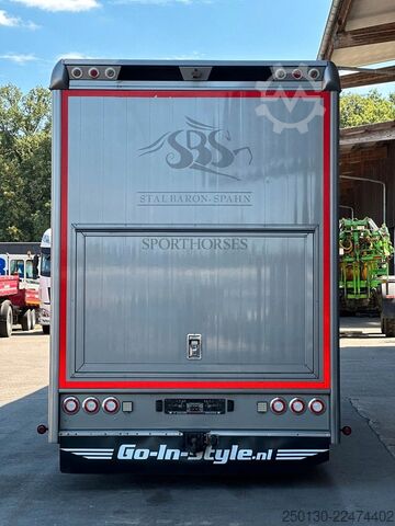 Livestock transporter MAN TGL 8.180 4x2 BL EEV ANEMONE für 3  Sportpferde