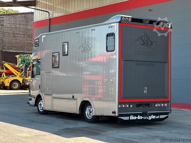 Livestock transporter MAN TGL 8.180 4x2 BL EEV ANEMONE für 3  Sportpferde