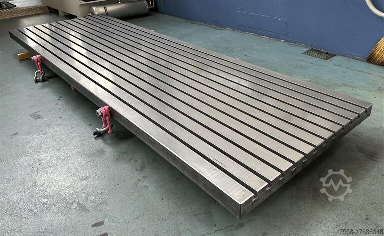 Bolster plate - Plate field REIDEN AP 4000x1300 - geschliffene Stahlplatte