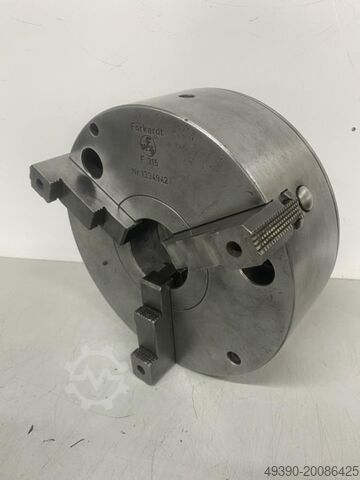 3-Backen Keilstangen-Drehfutter, Kraftspannfutter FORKARDT F 315