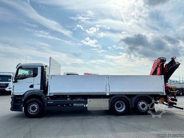 Ladepritsche MAN TGS 26.480 6x2-4 Luft / Luft Baustoff-Pritsche ...