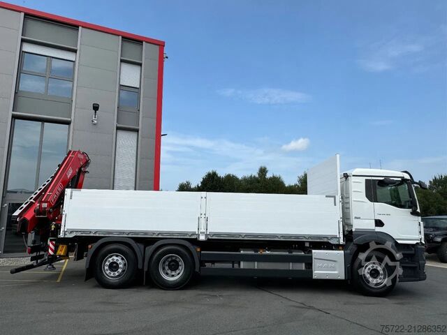 Ladepritsche MAN TGS 26.480 6x2-4 Luft / Luft Baustoff-Pritsche ...