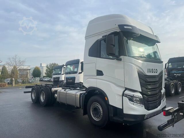 Chassis with cab Iveco X-WAY 570 6x4 BL Fahrgestell Sofort Verfügbar