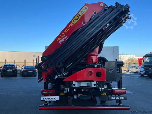 Ladepritsche MAN TGX 26.480 6x2-4 LL Baustoff-Pritsche FASSI / P...