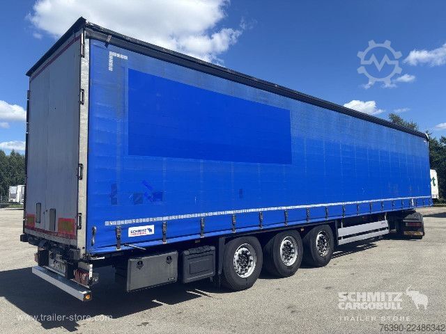Auflieger mit Pritsche & Plane Schmitz Cargobull Semitrailer Curtainsider Standard