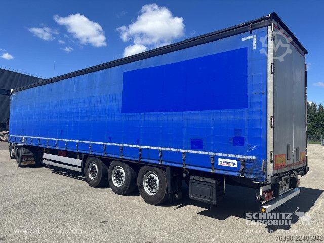 Auflieger mit Pritsche & Plane Schmitz Cargobull Semitrailer Curtainsider Standard