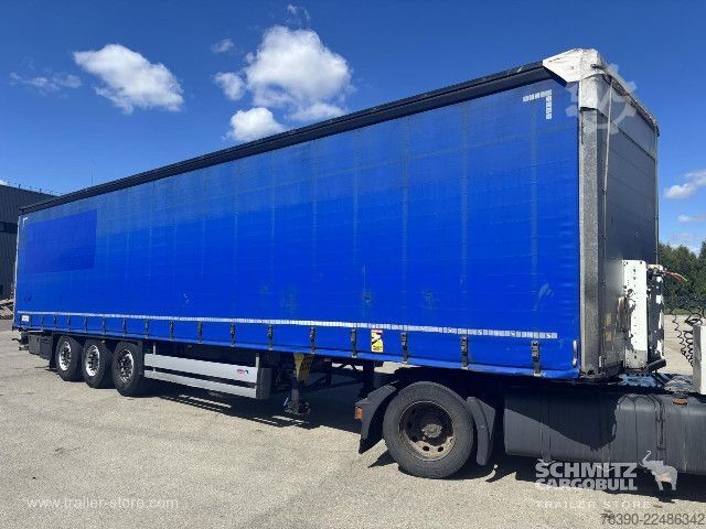 Auflieger mit Pritsche & Plane Schmitz Cargobull Semitrailer Curtainsider Standard