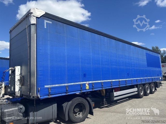 Auflieger mit Pritsche & Plane Schmitz Cargobull Semitrailer Curtainsider Standard