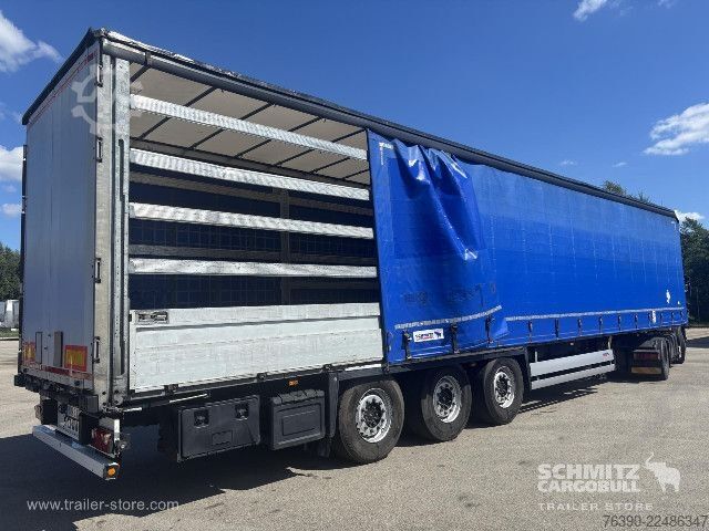 Auflieger mit Pritsche & Plane Schmitz Cargobull Semitrailer Curtainsider Standard