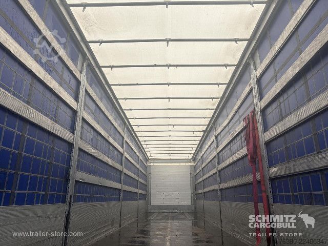 Auflieger mit Pritsche & Plane Schmitz Cargobull Semitrailer Curtainsider Standard