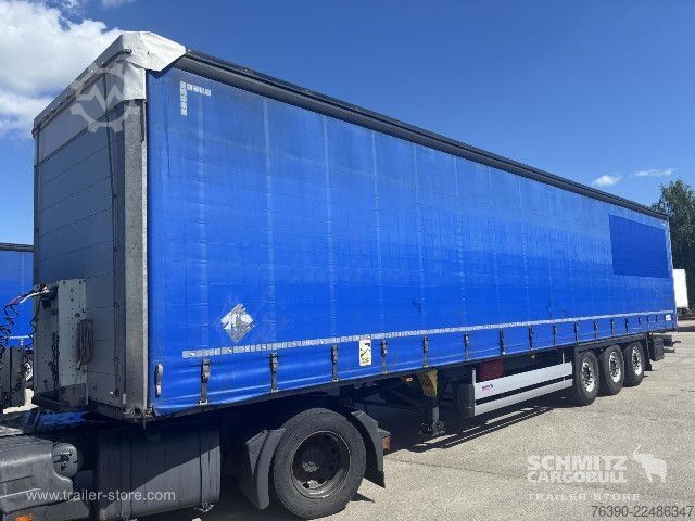 Auflieger mit Pritsche & Plane Schmitz Cargobull Semitrailer Curtainsider Standard