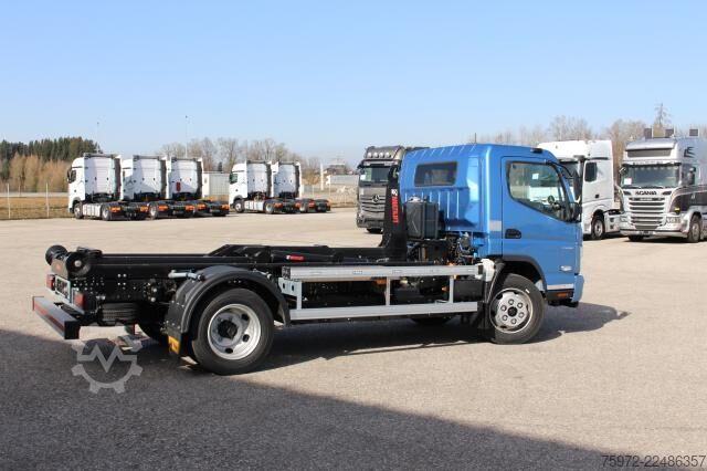 Roll-off tipper truck Mitsubishi eCanter 9C18E Abrollkipper mit Haken