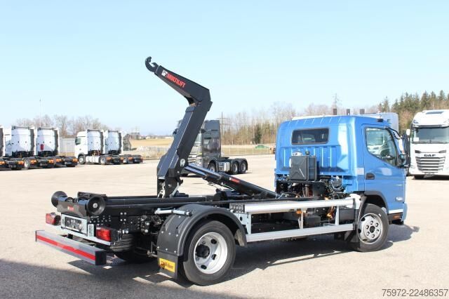Roll-off tipper truck Mitsubishi eCanter 9C18E Abrollkipper mit Haken