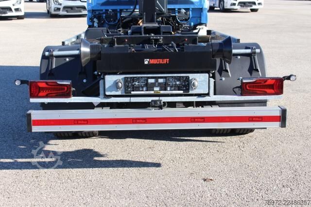 Roll-off tipper truck Mitsubishi eCanter 9C18E Abrollkipper mit Haken