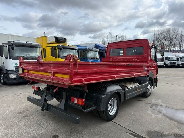 Tipper van MERCEDES-BENZ ATEGO 818 K Kipper MEILLER 3-Seiten*KLIMA+AHK