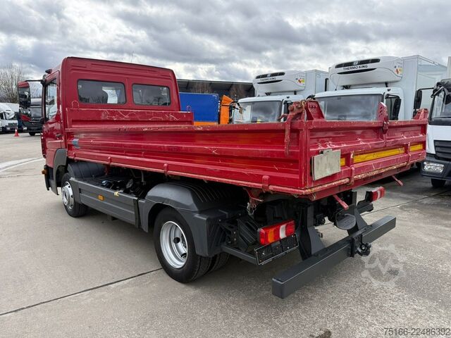 Tipper van MERCEDES-BENZ ATEGO 818 K Kipper MEILLER 3-Seiten*KLIMA+AHK