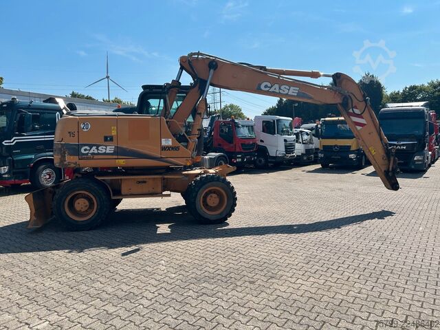 Mobile excavator CASE Mobilbagger WX165