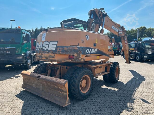 Mobile excavator CASE Mobilbagger WX165