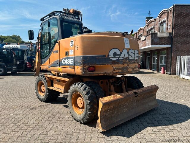 Mobile excavator CASE Mobilbagger WX165